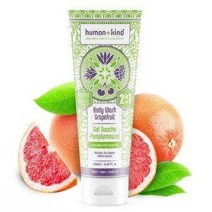 Human+Kind Grapefruit Body Wash 8.45oz New Maintain skin balance without dryness